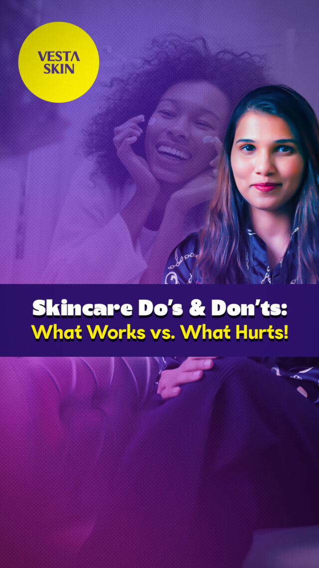 🚫✅ Skincare Do’s & Don’ts! Are you guilty of these common mistakes? Watch now to level up your skincare routine and get that flawless glow! ✨💖

📍 Visit us at:
Third Floor, Villa, 12/26, Coats Rd, T. Nagar, Chennai, Tamil Nadu 600017
📞 Call: 7709393369
🌐 www.vestaskin.com

#skincare #skincaretips #beautycare #glowingskin #skincarereels #selfcare